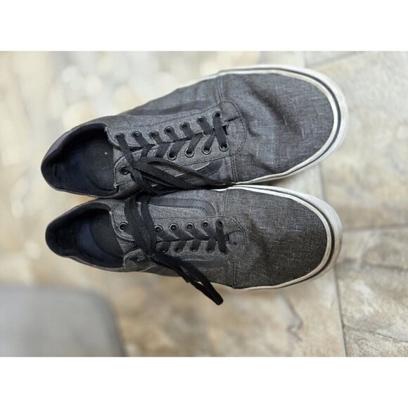 VANS Deluxe Comfort Old Skool Herringbone Sneakers Skae Shoes Size 13 - Picture 4 of 8